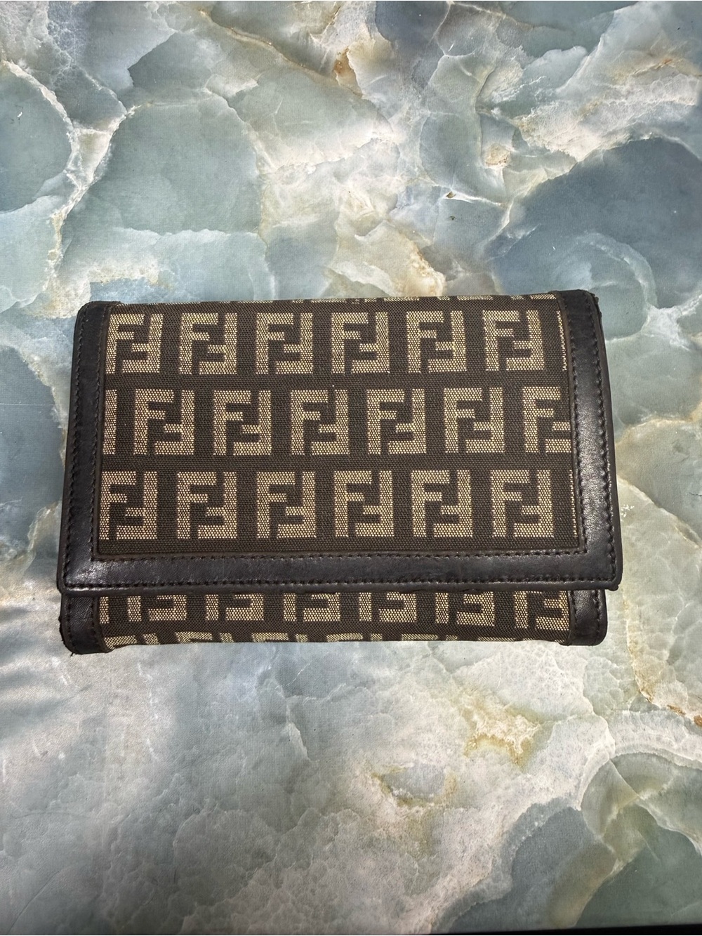 Vintage Fendi Zucchino Wallet
